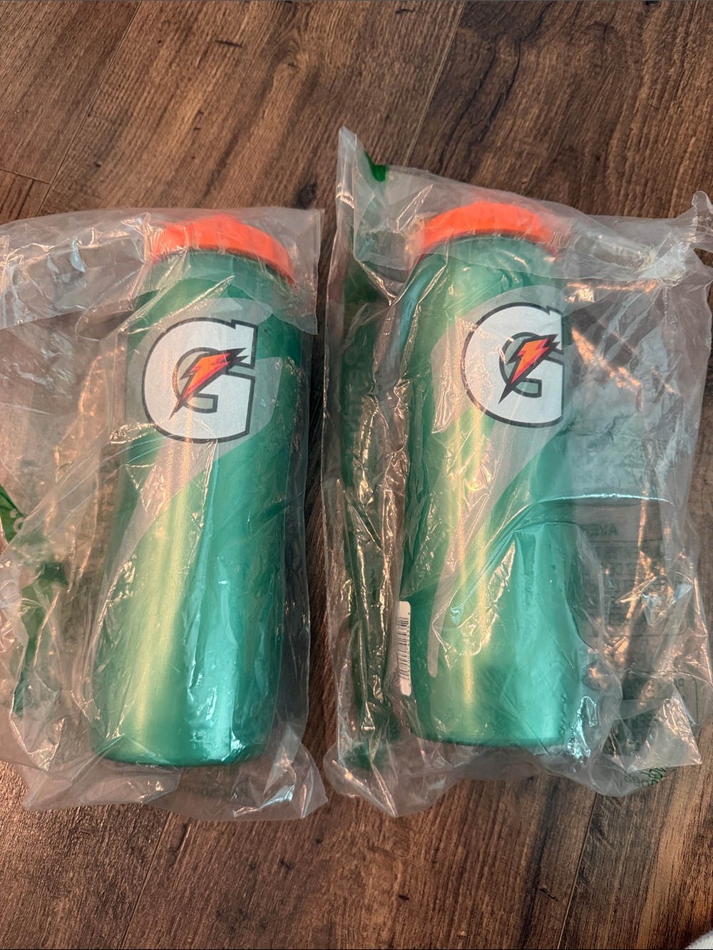 Gatorade Sports Bottle with Orange Cap - 2 Pack